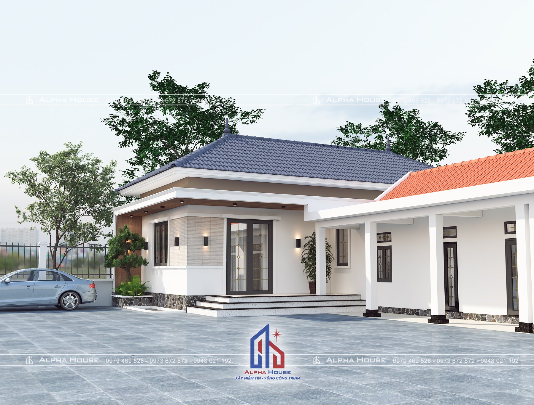 MẪU NHÀ MÃI NHẬT NHỎ NHƯNG ĐẦY ĐỦ CÔNG NĂNG - ANH TRƯỜNG
