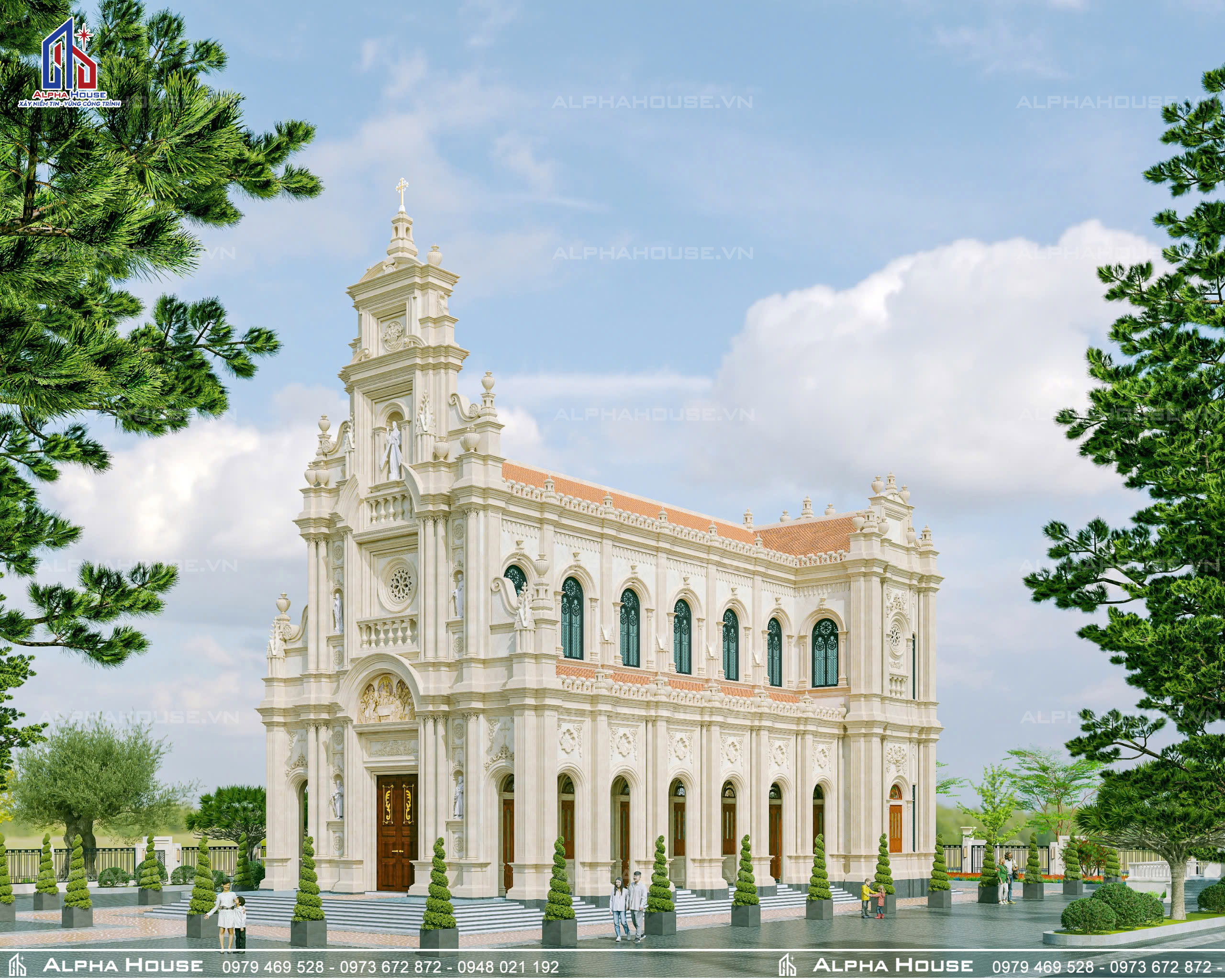 PHƯƠNG ÁN THIẾT KẾ NHÀ THỜ MỚI...