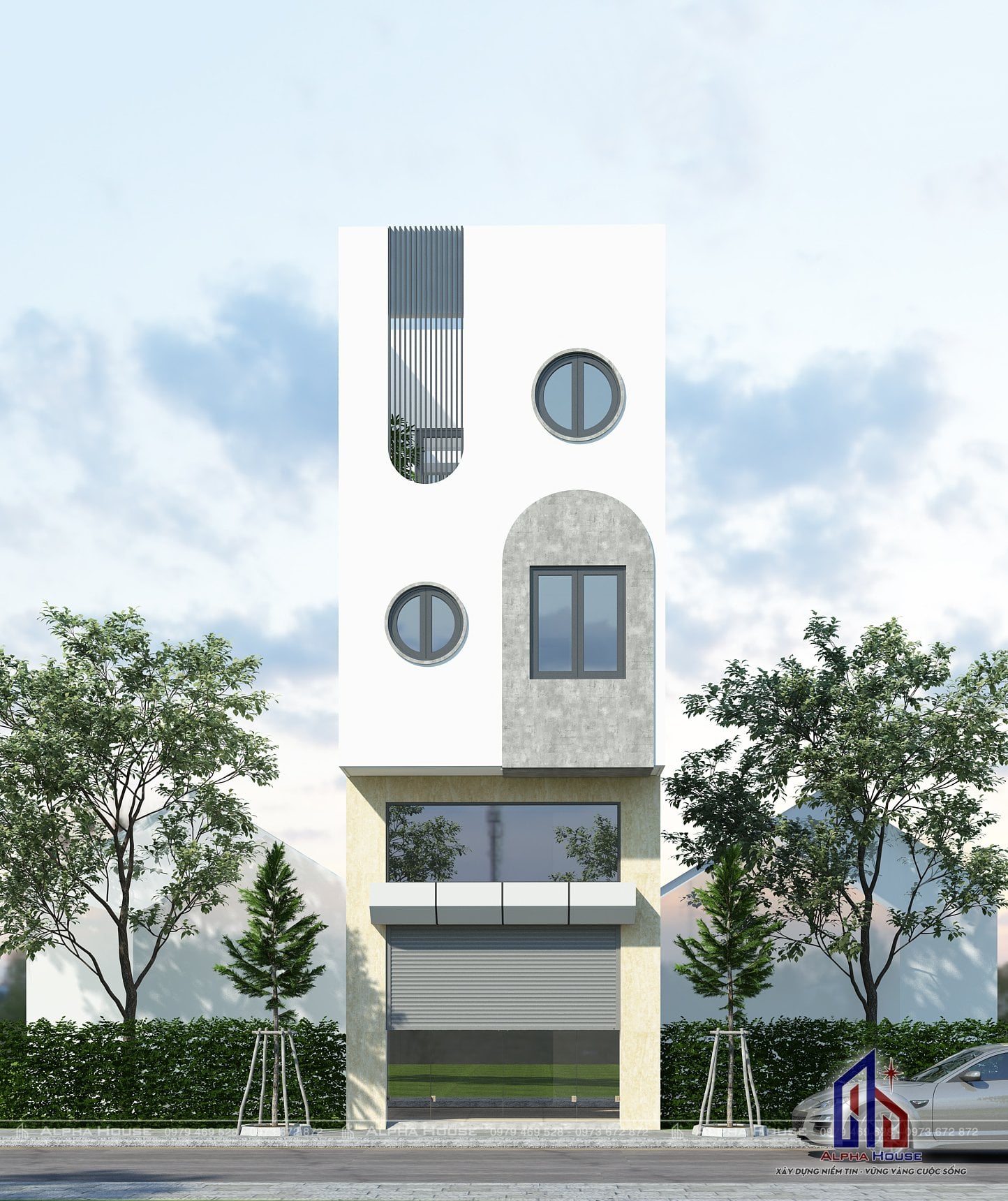 NHÀ PHỐ VỚI DIỆN TÍCH 35M2 ĐẦY ĐỦ CÔNG NĂNG CHO GIA ĐÌNH 