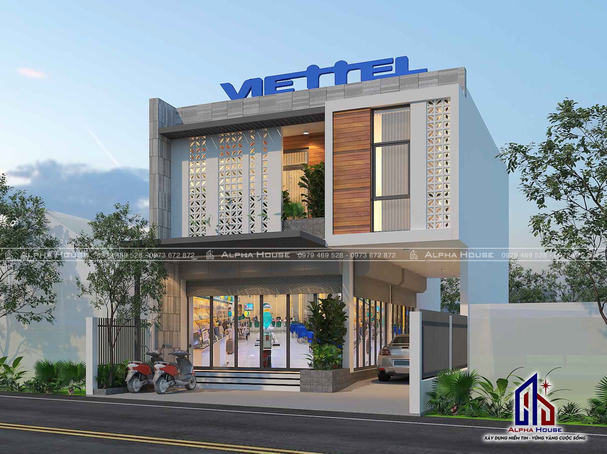 DỰ ÁN TRUNG TÂM VIETTEL HUYỆN CẦU NGANG