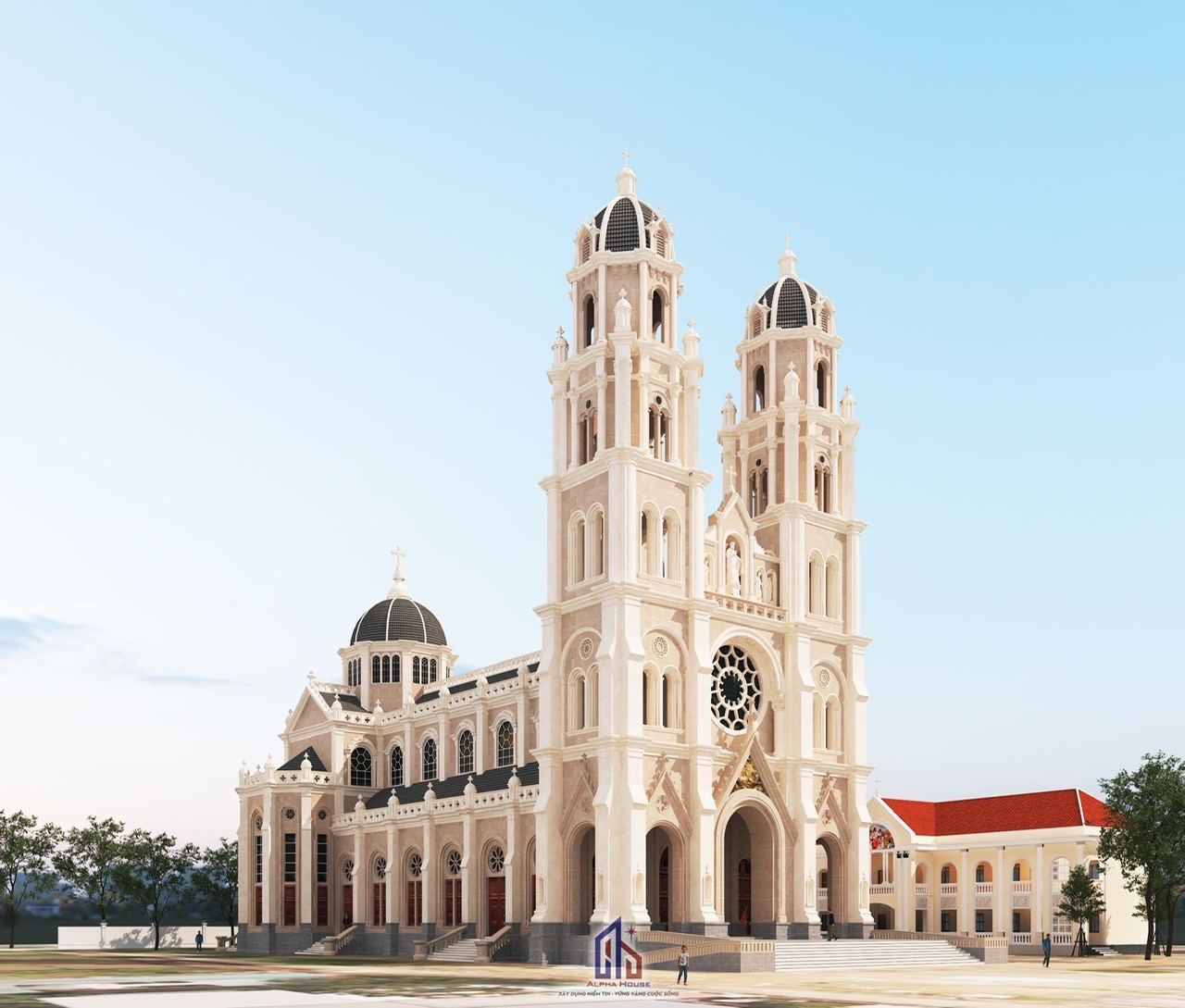 PHƯƠNG ÁN THIẾT KẾ NHÀ THỜ MỚI...